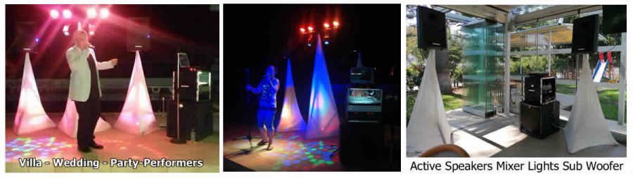 Perfect for singers and Karaoke sty;e shows Rentals Equipment Hire Mobile